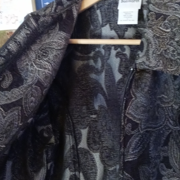 BonWorth Black Patter Blazer - Picture 5 of 5